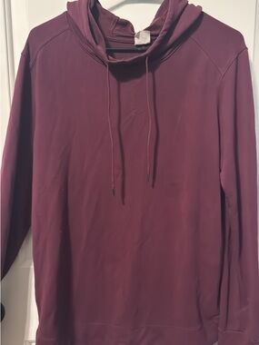 Amazon Men's Burgundy Pullover Hoodie